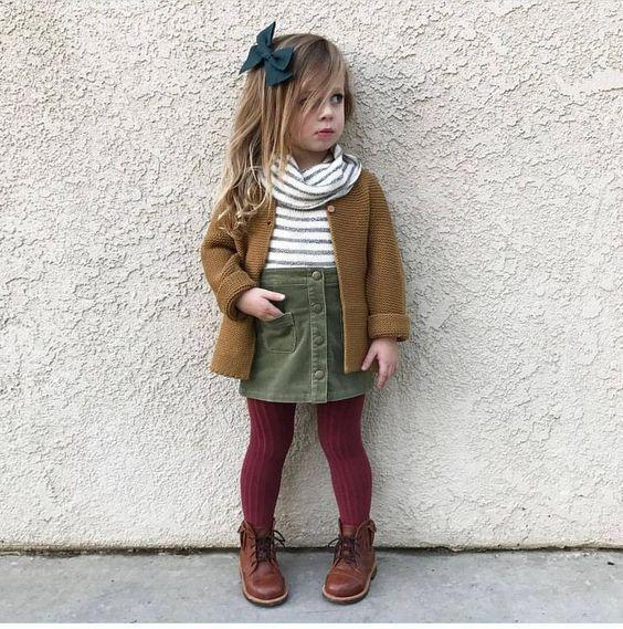 outfit autunnali per bambine