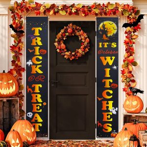 idee decorazioni porta halloween