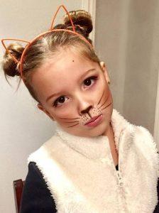 trucco halloween bimba