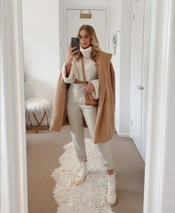 idee outfit per indossare il bianco in inverno