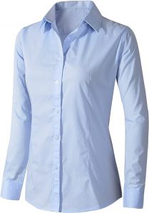 camicia azzurra donna